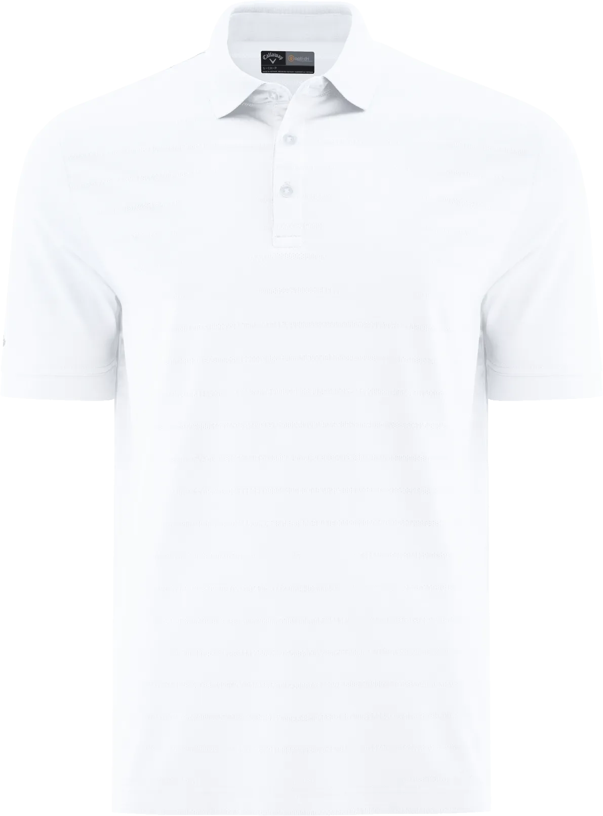 CALLAWAY Opti-Vent Polo Bright White
