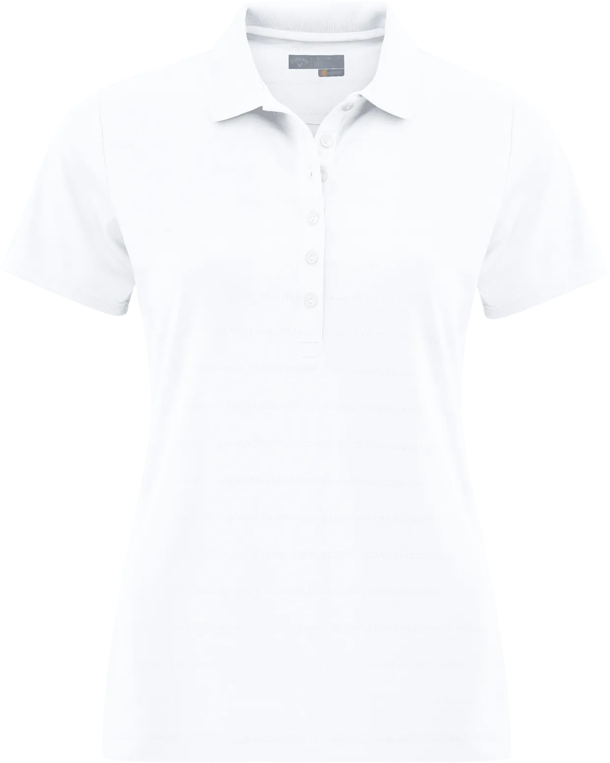 CALLAWAY Women's Opti-Vent Polo Bright White