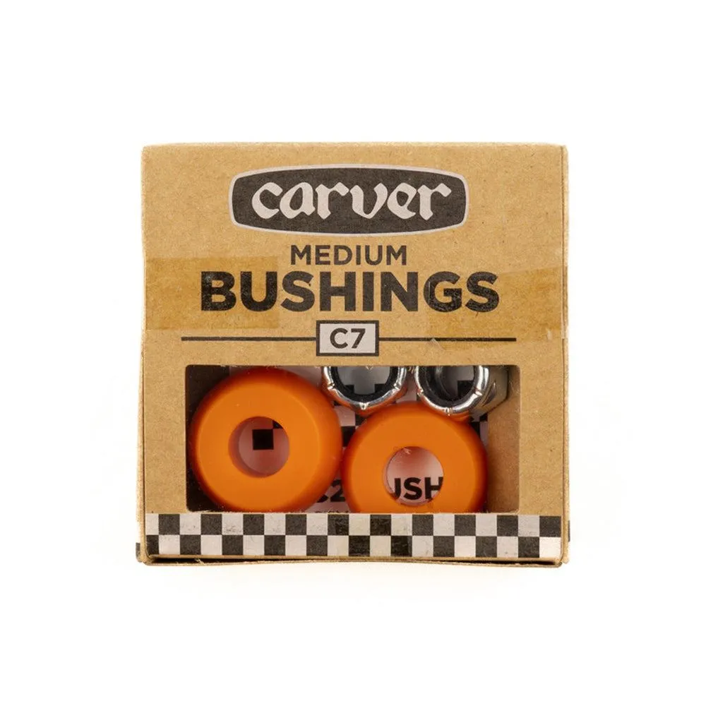 Carver Surf Skate Skateboard Medium Bushing Set 84a For C7 - Orange Glo