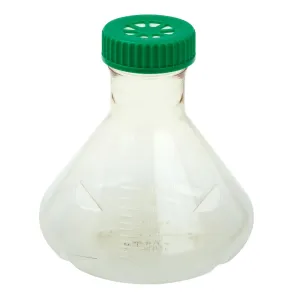CELLTREAT 229865 2L Fernbach Flask, Vent Cap, Baffled Bottom, Sterile (6/pk)