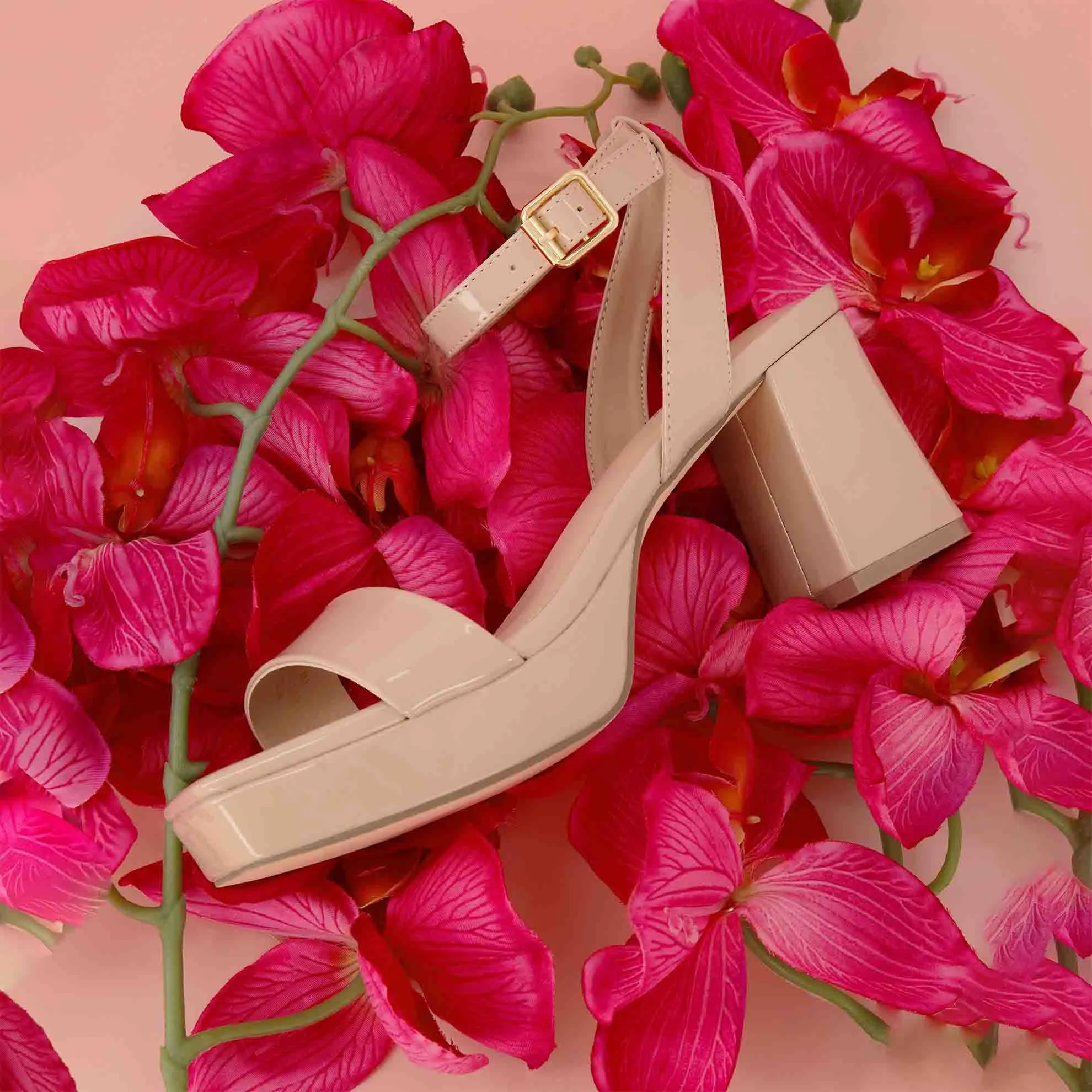 Cherry Platform Dress Sandals