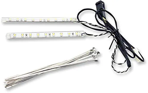 Custom Dynamics CDVENT-TF-AWKIT Lighted Fairing Vent Trim - White DRL with Amber Turn Signals