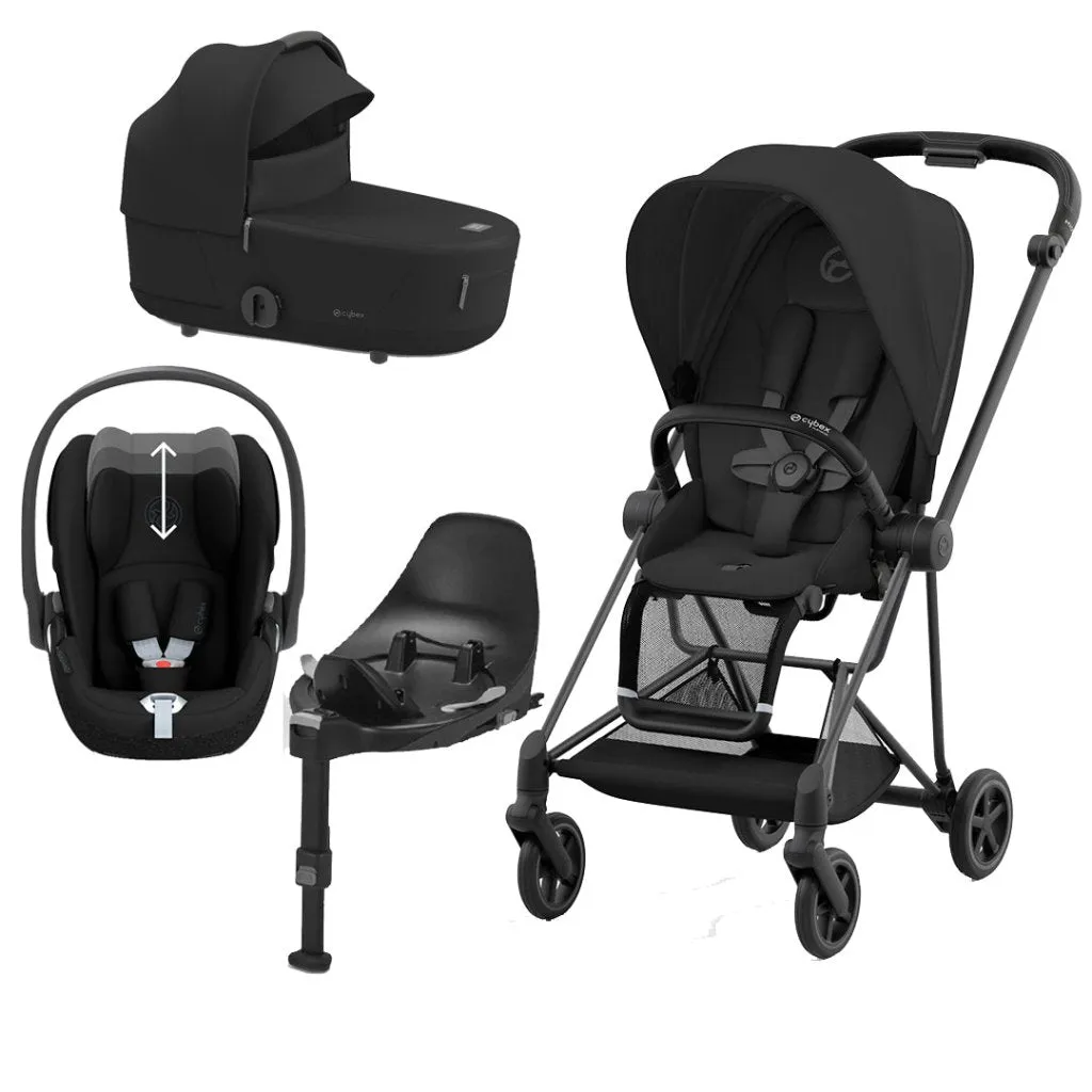 CYBEX MIOS Travel System - Sepia Black