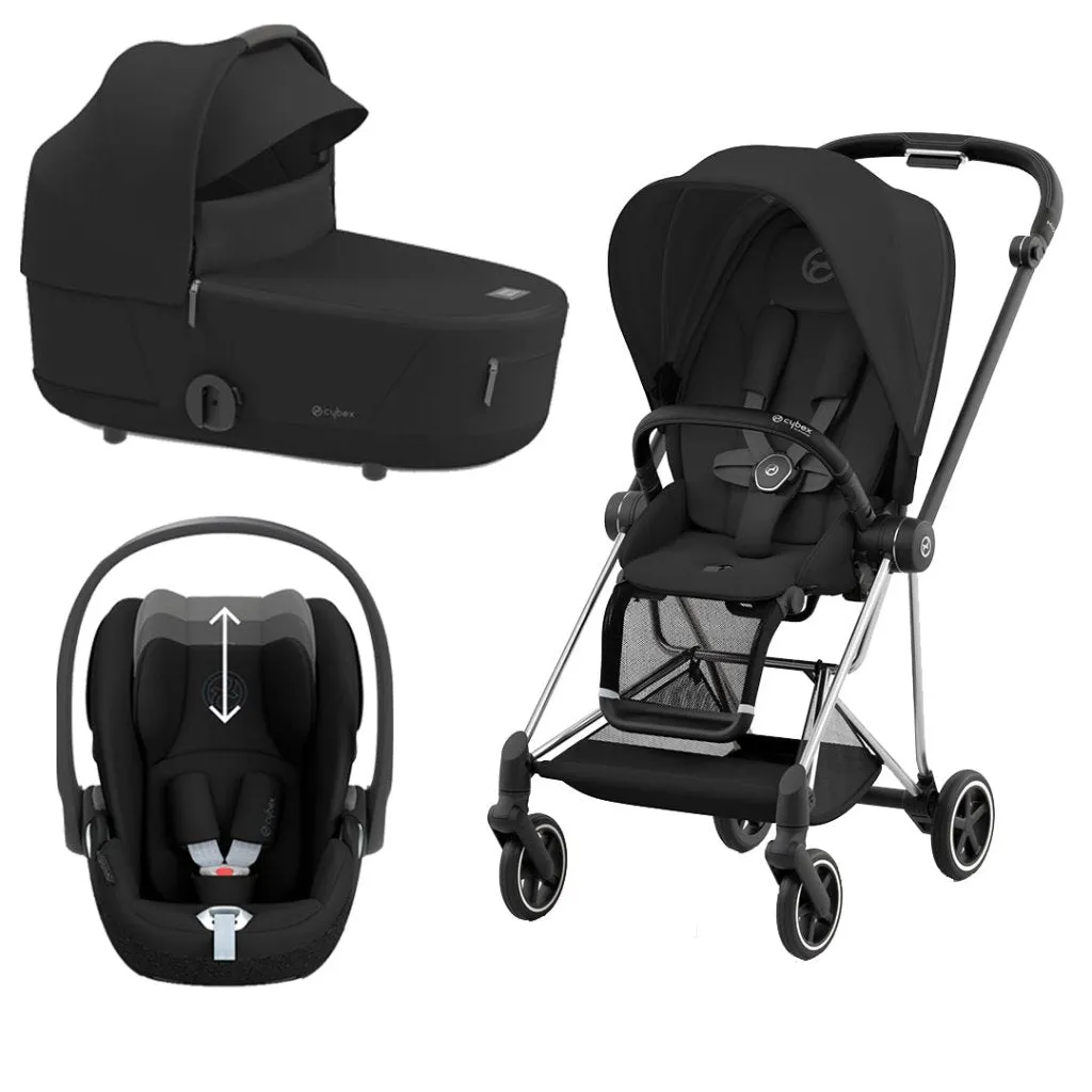 CYBEX MIOS Travel System - Sepia Black