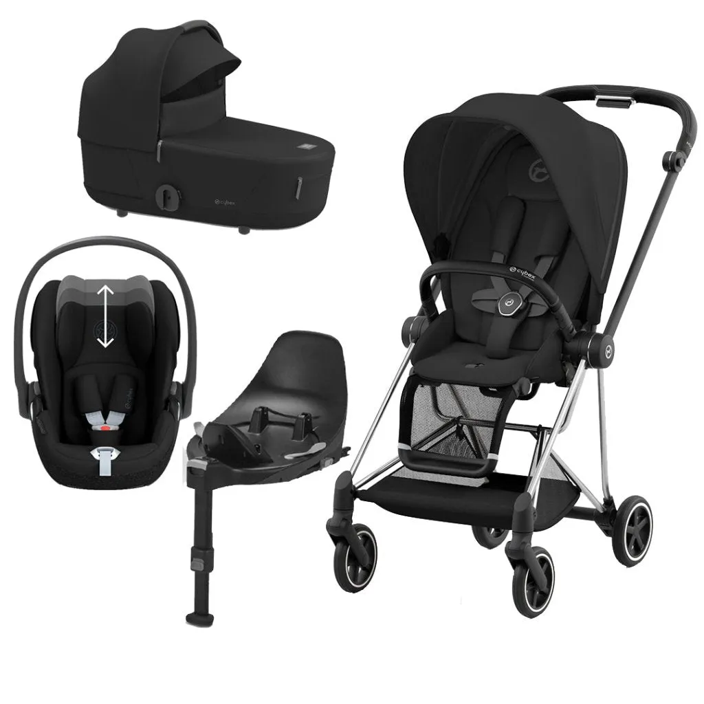 CYBEX MIOS Travel System - Sepia Black