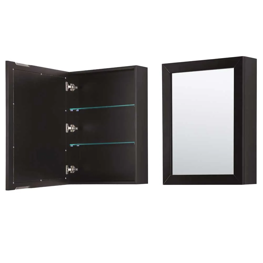 Daria 36 Inch Single Bathroom Vanity in Dark Espresso
