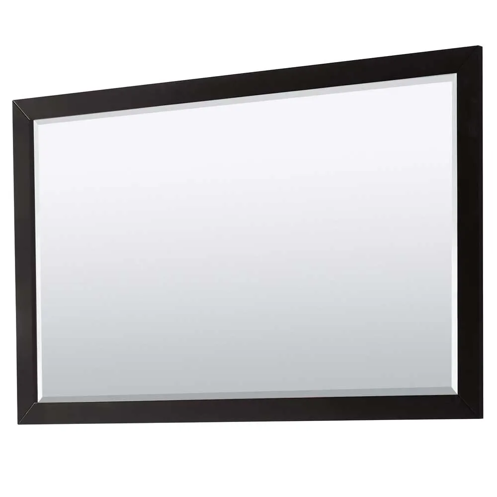 Daria 60 Inch Single Bathroom Vanity in Dark Espresso