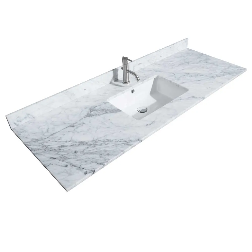 Daria 60 Inch Single Bathroom Vanity in Dark Espresso