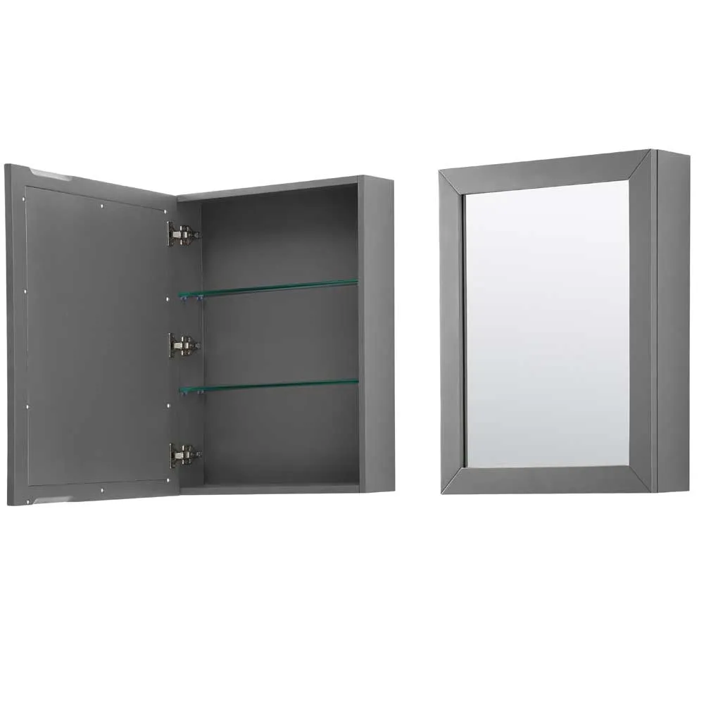 Daria 72 Inch Double Bathroom Vanity in Dark Gray