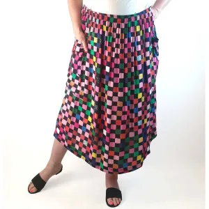 Doops colourful skirt size 2XL