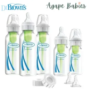 Dr Brown's PP Narrow-Neck Options   Newborn Feeding Set