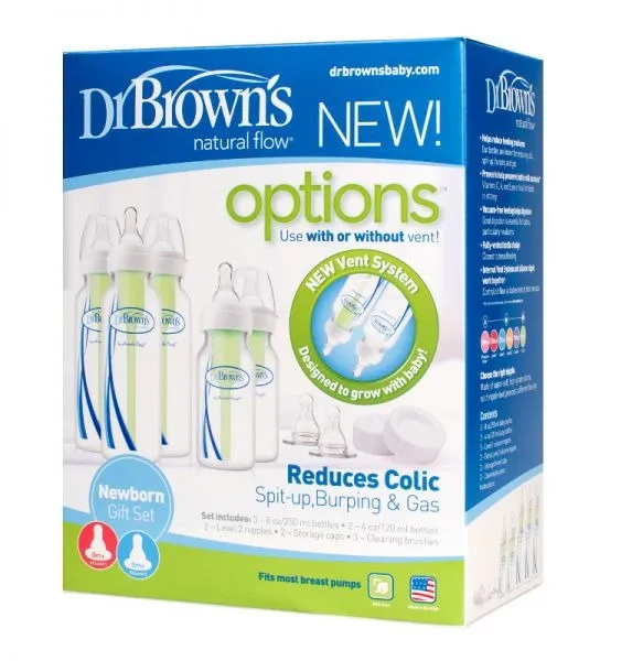 Dr Brown's PP Narrow-Neck Options   Newborn Feeding Set