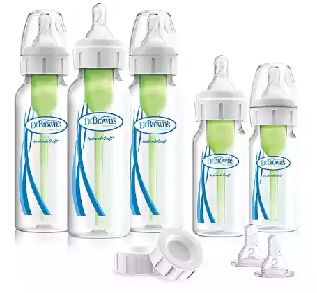 Dr Brown's PP Narrow-Neck Options   Newborn Feeding Set