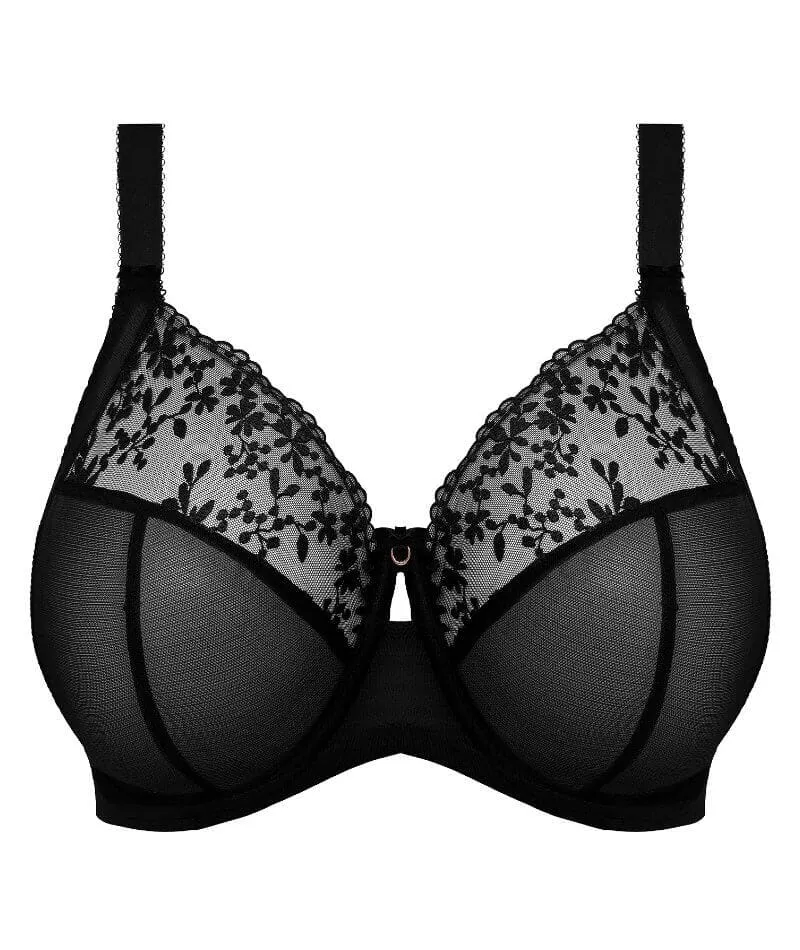 Elomi Zarla Underwire Bra - Black