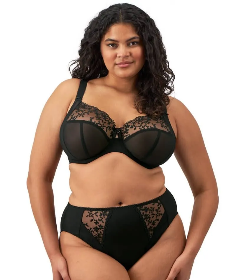 Elomi Zarla Underwire Bra - Black