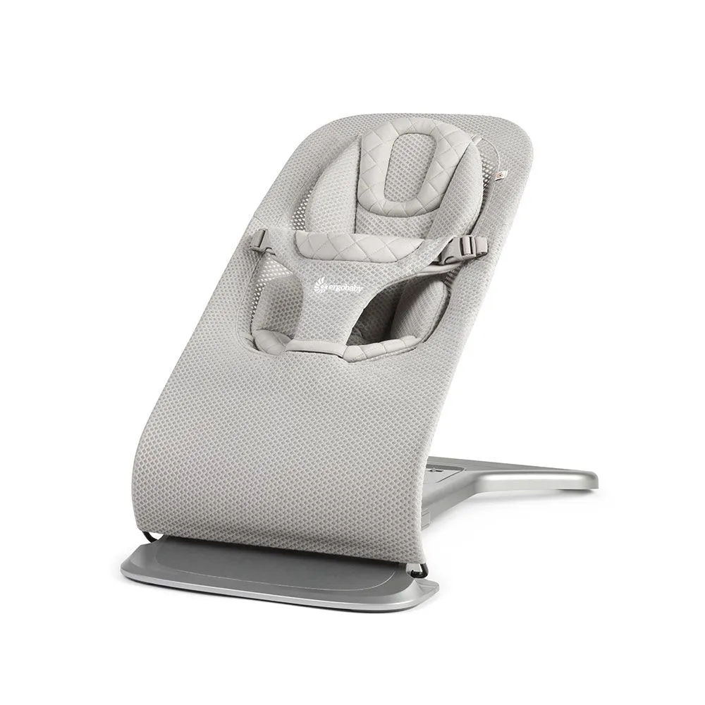 ErgoBaby Evolve Mesh Bouncer in Light Grey