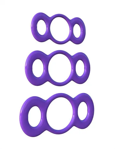 Fantasy C-Ringz 3-Ring Quick Release Trainer - Purple