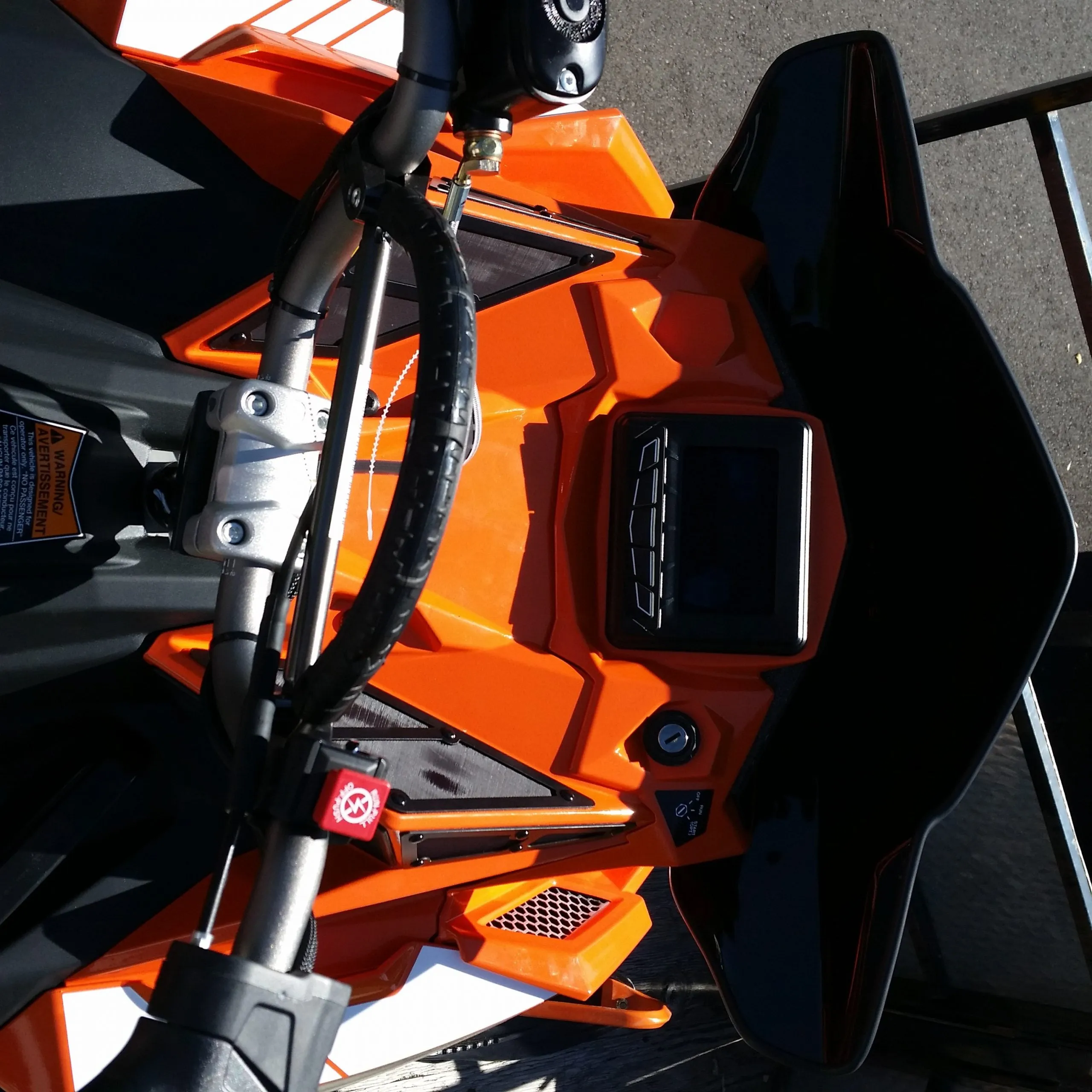 Fire N Ice Console Air Intake Vents Set | Polaris Axys