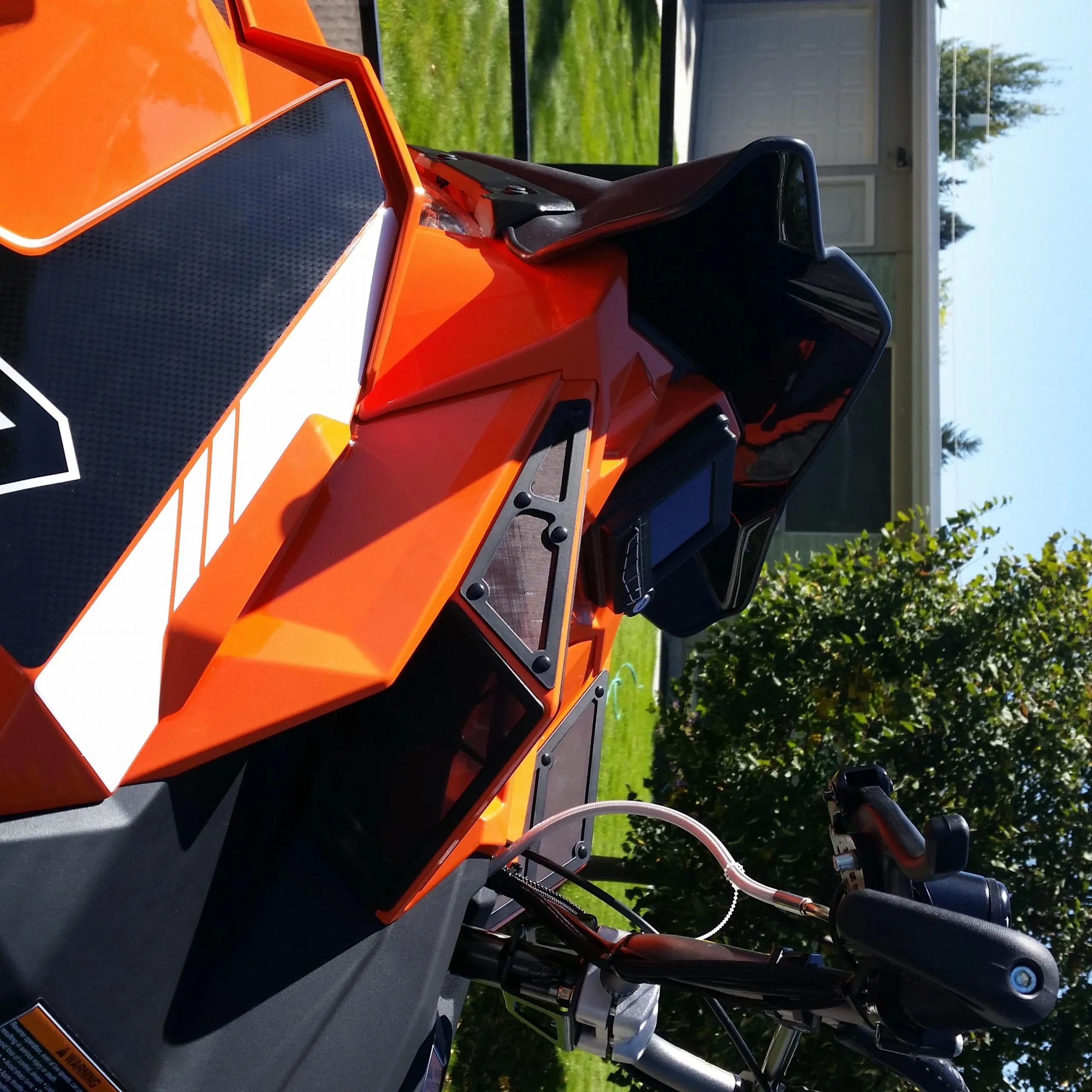 Fire N Ice Console Air Intake Vents Set | Polaris Axys