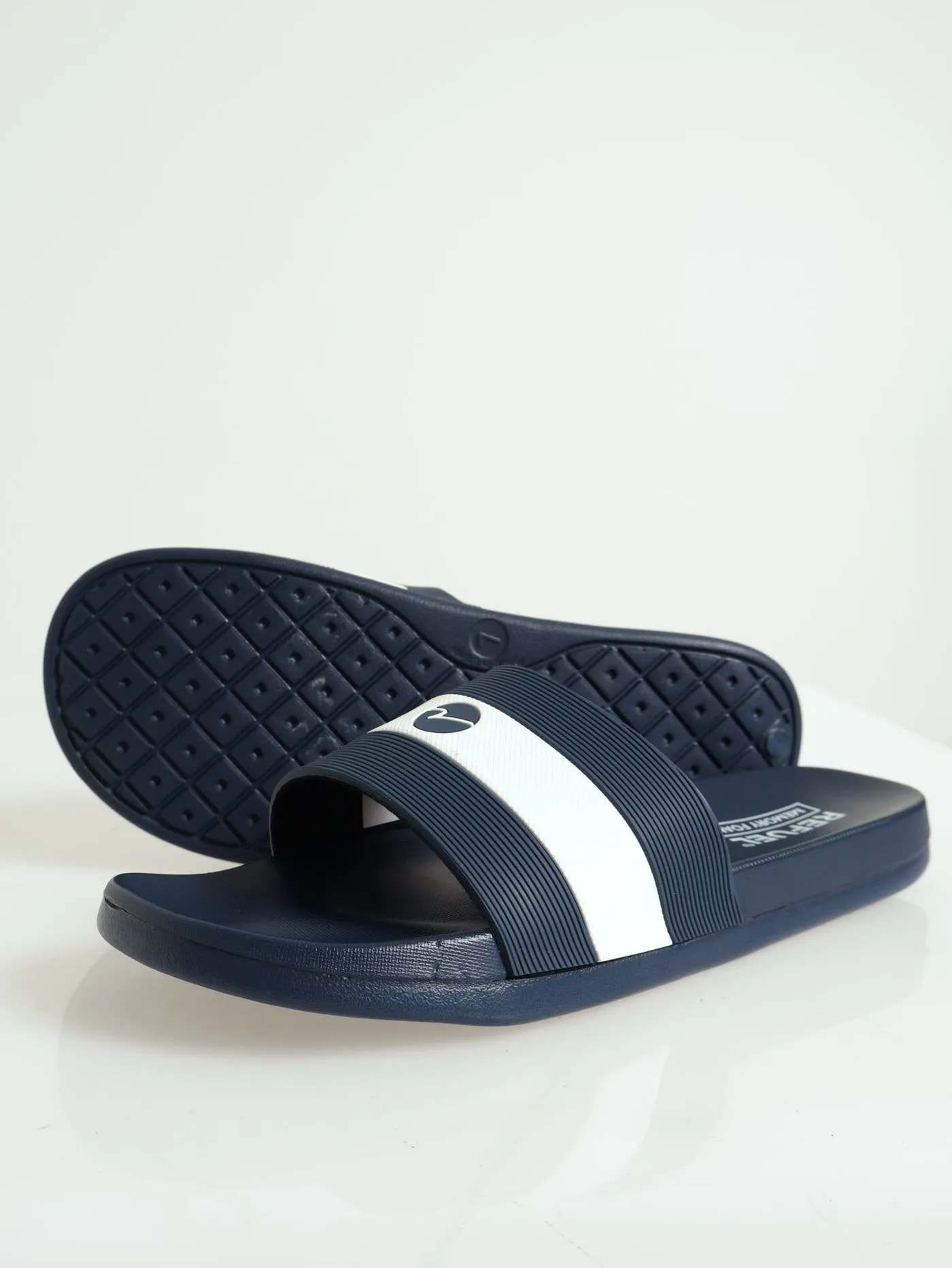 Foam Comfort Slip On Pool Slide - Navy
