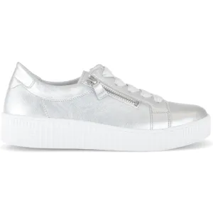 Gabor Wisdom Silber Trainers