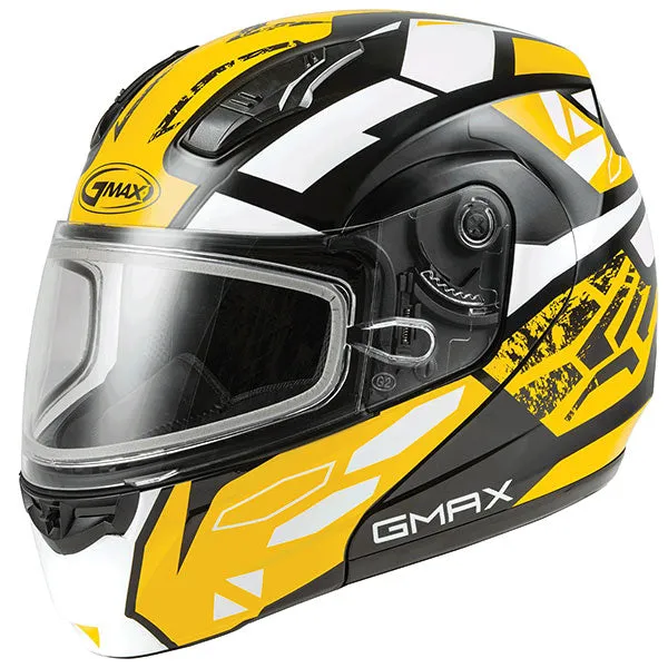 GMAX MD04 Full Face Modular Helmet with Dual Lens Face Shield