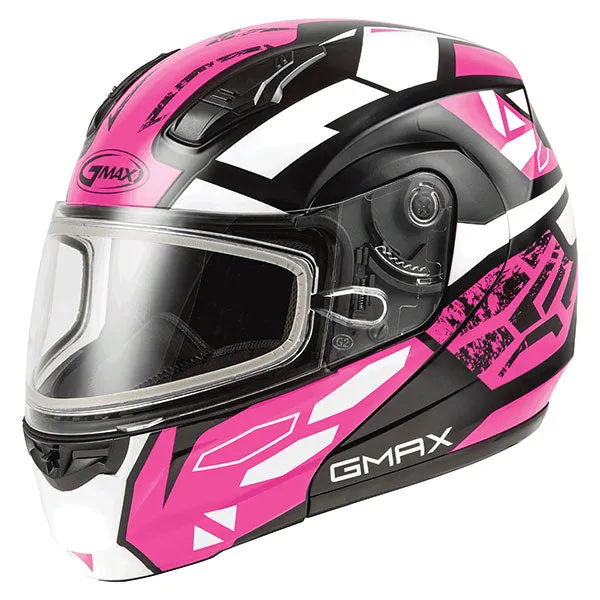 GMAX MD04 Full Face Modular Helmet with Dual Lens Face Shield