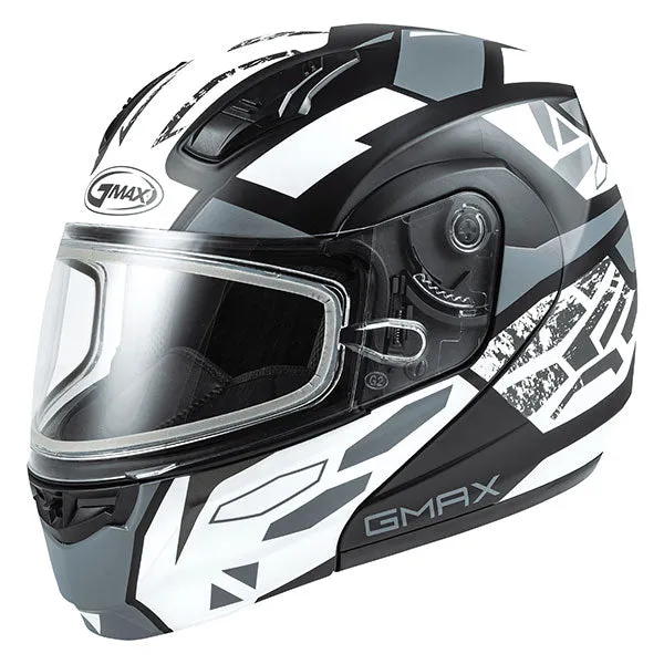 GMAX MD04 Full Face Modular Helmet with Dual Lens Face Shield