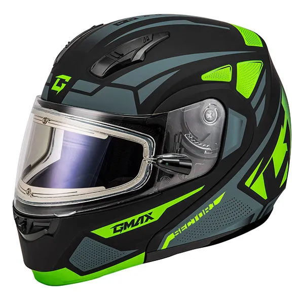 GMAX MD04 Sector Modular Helmet with Electric Lens Face Shield