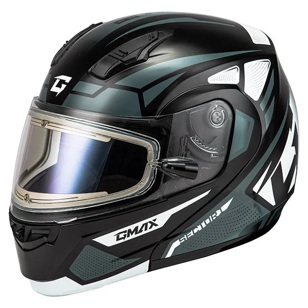GMAX MD04 Sector Modular Helmet with Electric Lens Face Shield