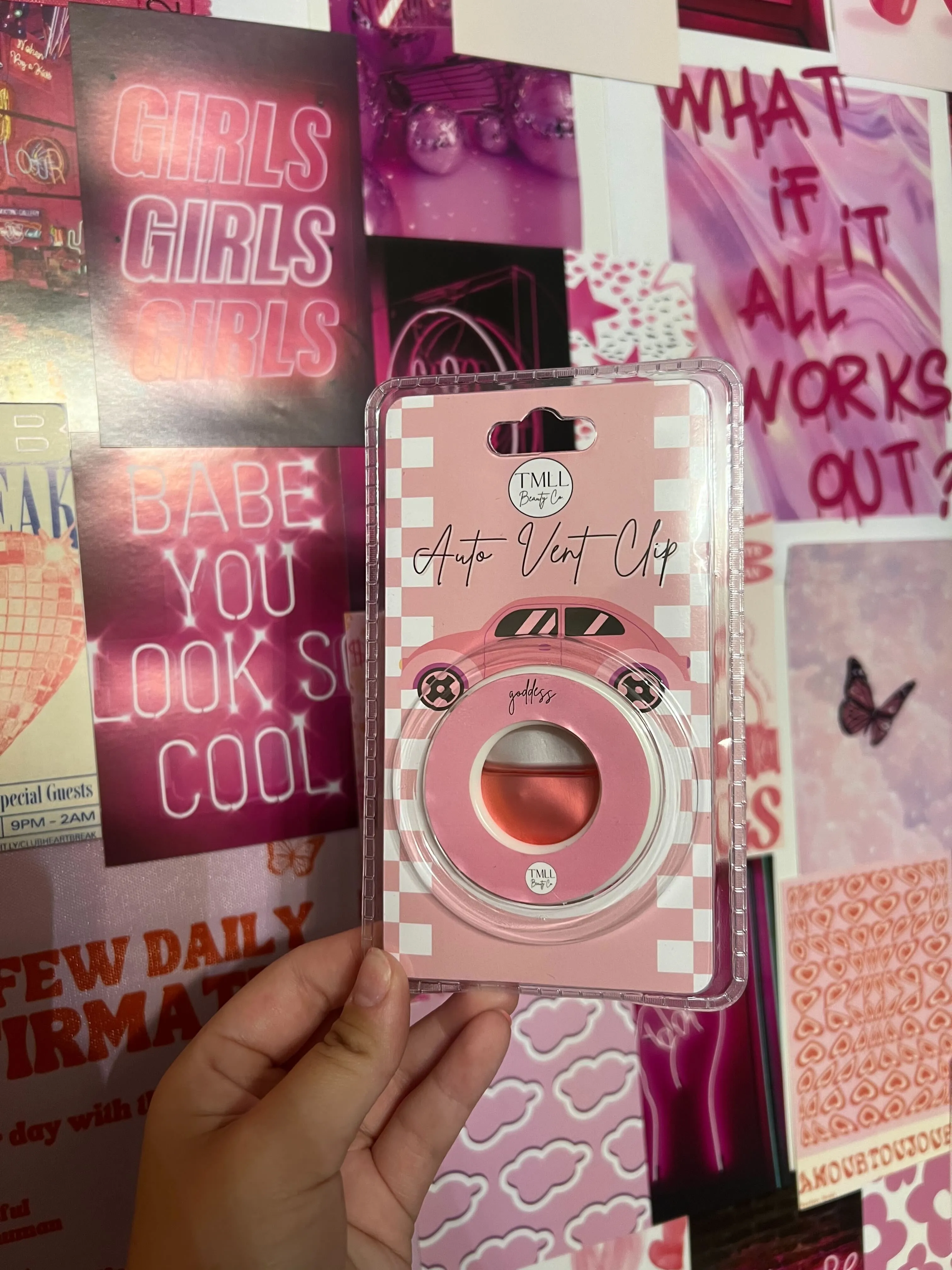 Goddess Car Vent Clips