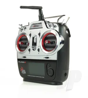Hitec Flash 8 Tx 9ch Rx (Opti) 2.4GHz AFHSS/SLT 4096