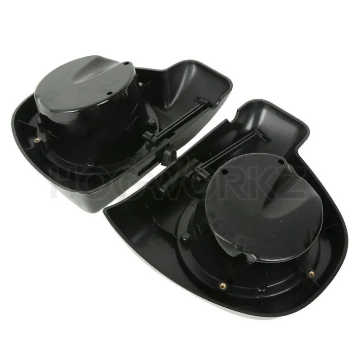 Hogworkz Unpainted Lower Vented Fairing 6.5" Speaker Pod Mounts for Harley® Touring '14-'22