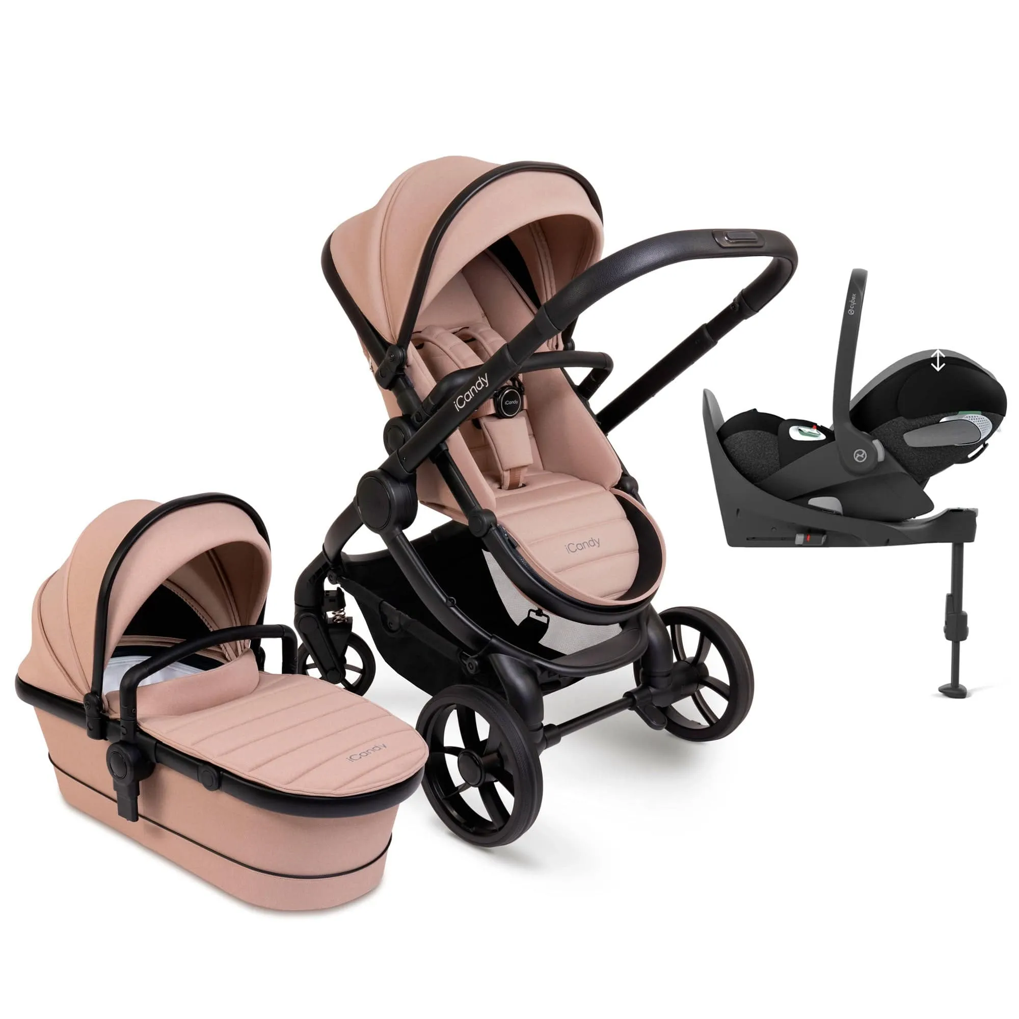 iCandy Peach 7 Cybex Combo Set in Cookie