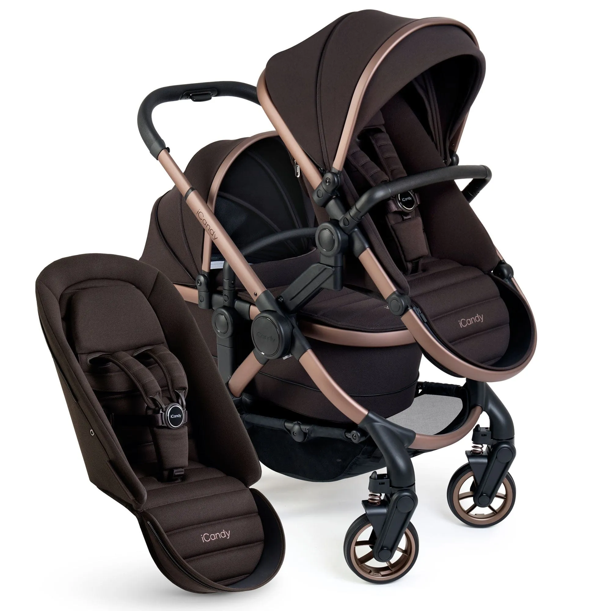 iCandy Peach 7 Double Combo Set in Pecan