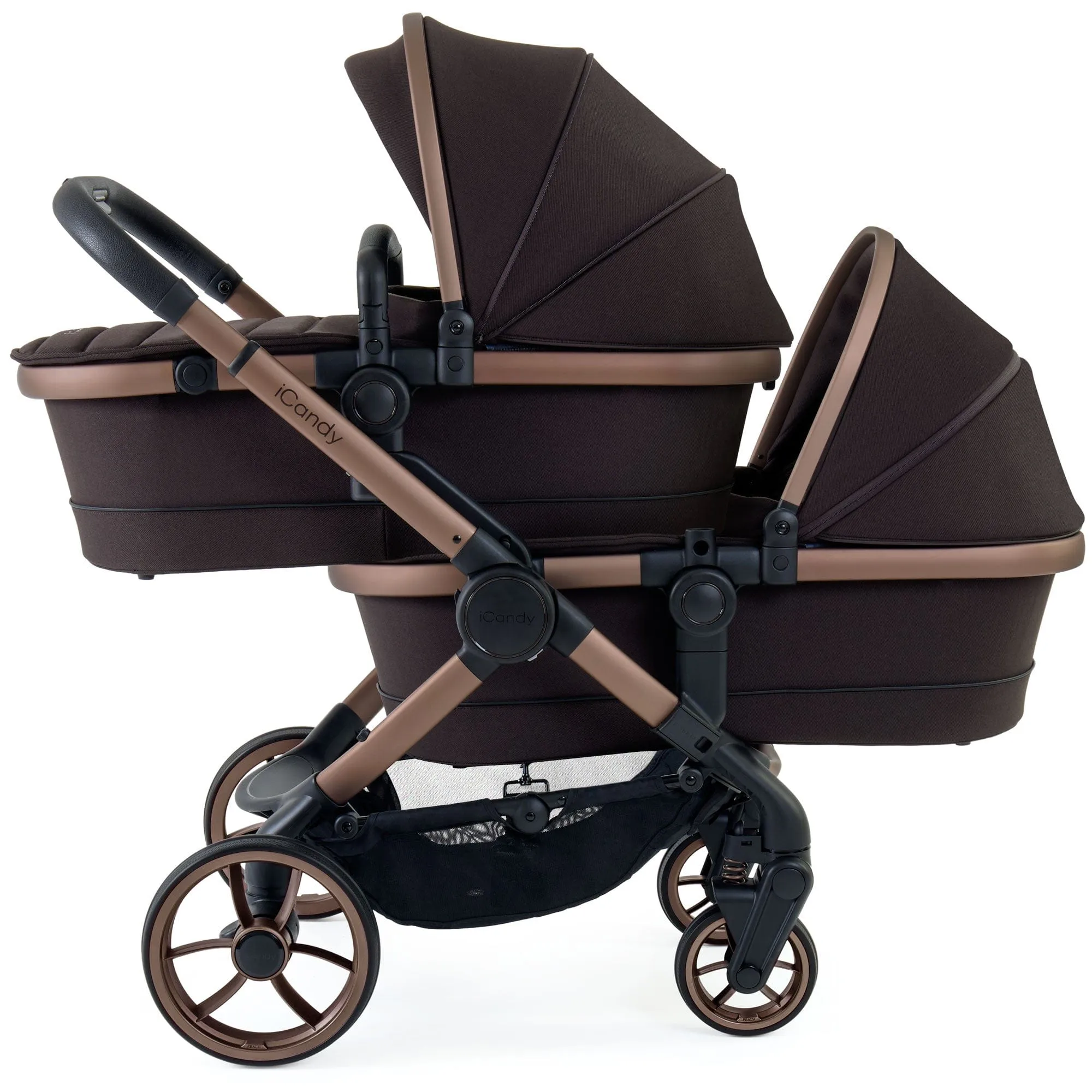 iCandy Peach 7 Twin Cocoon Bundle in Pecan