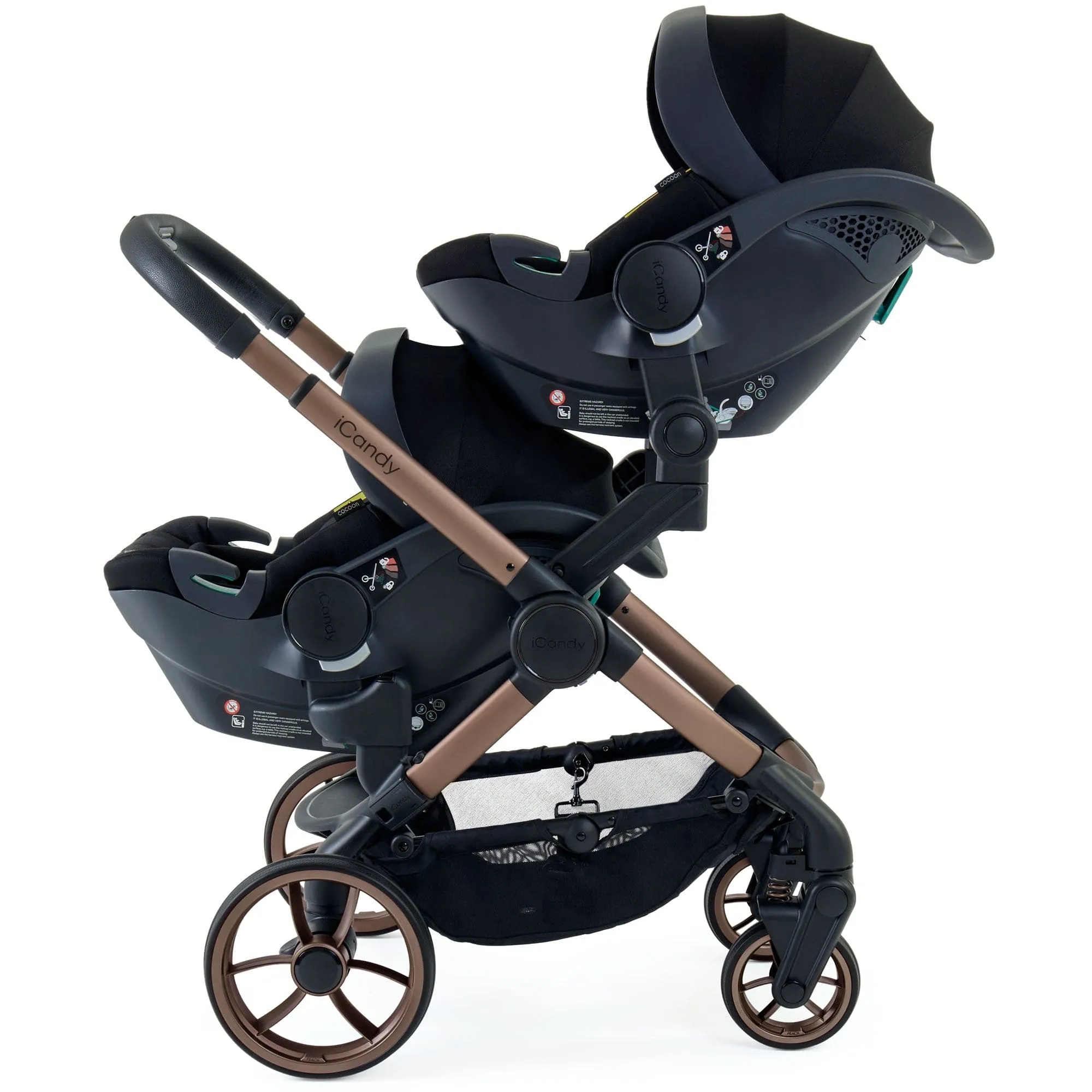 iCandy Peach 7 Twin Cocoon Bundle in Pecan