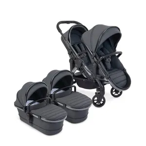 iCandy Peach 7 Twin Combo Set in Dark Grey