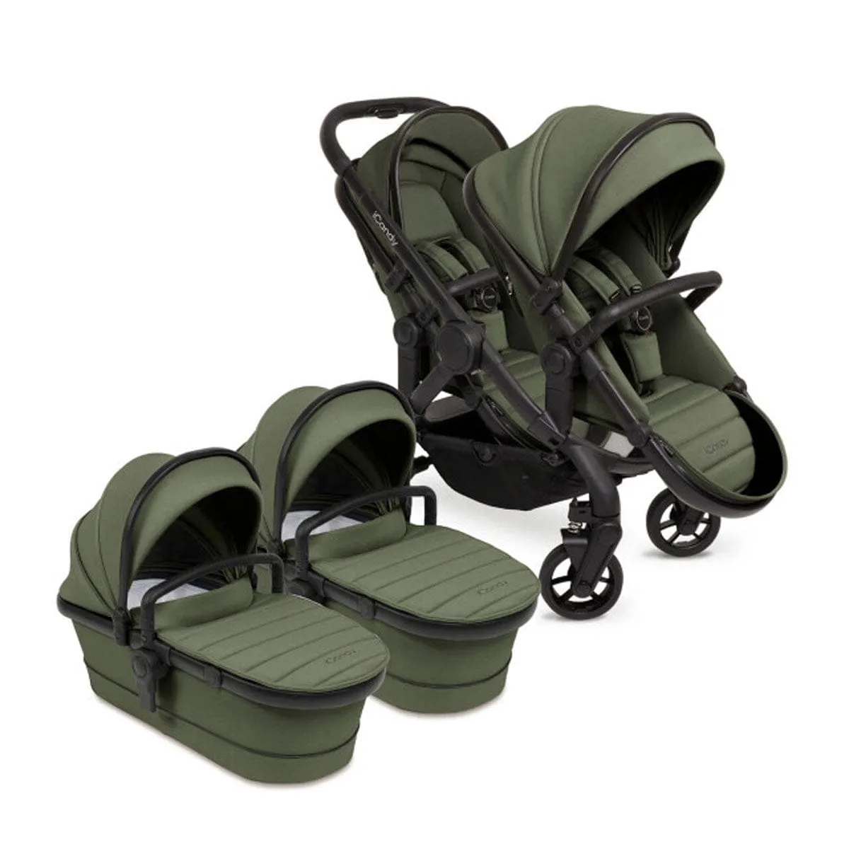 iCandy Peach 7 Twin Combo Set in Ivy
