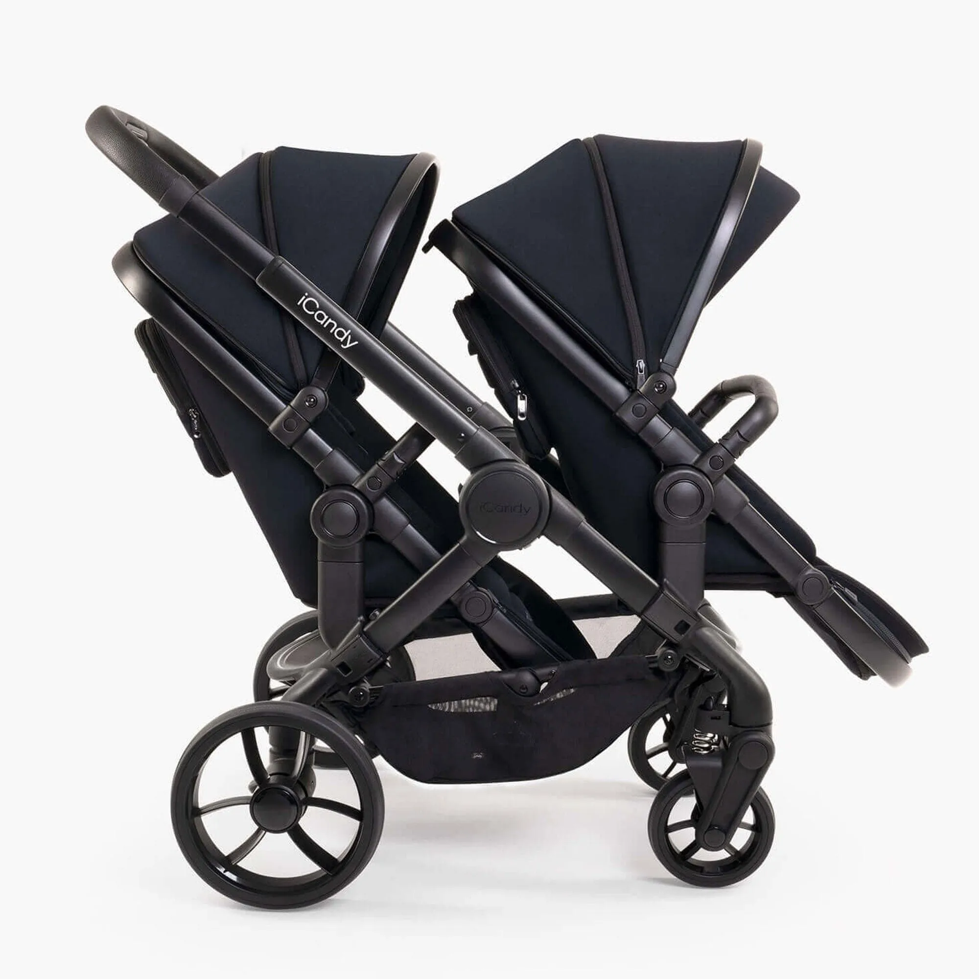 iCandy Peach 7 Twin Cybex Bundle in Black