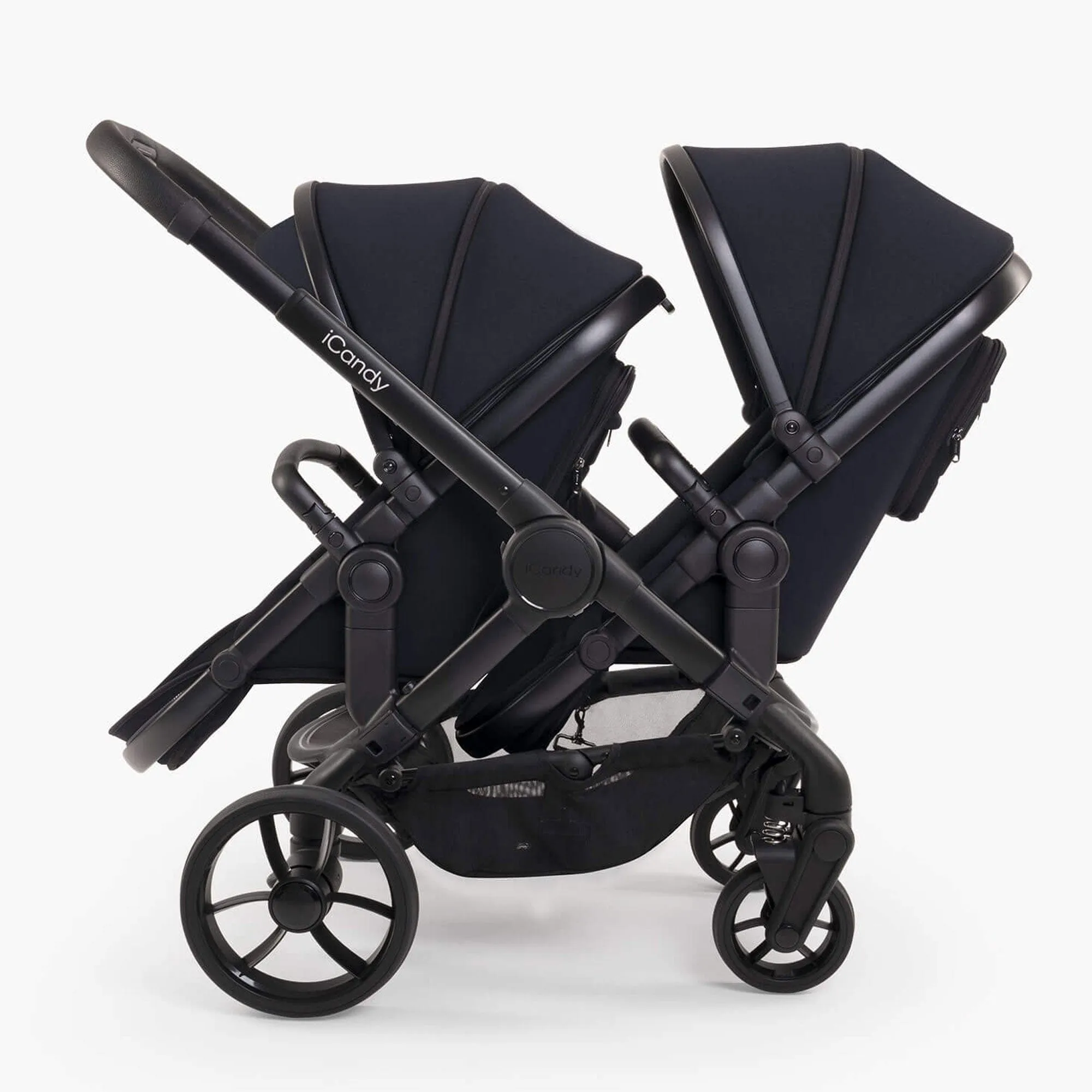 iCandy Peach 7 Twin Cybex Bundle in Black