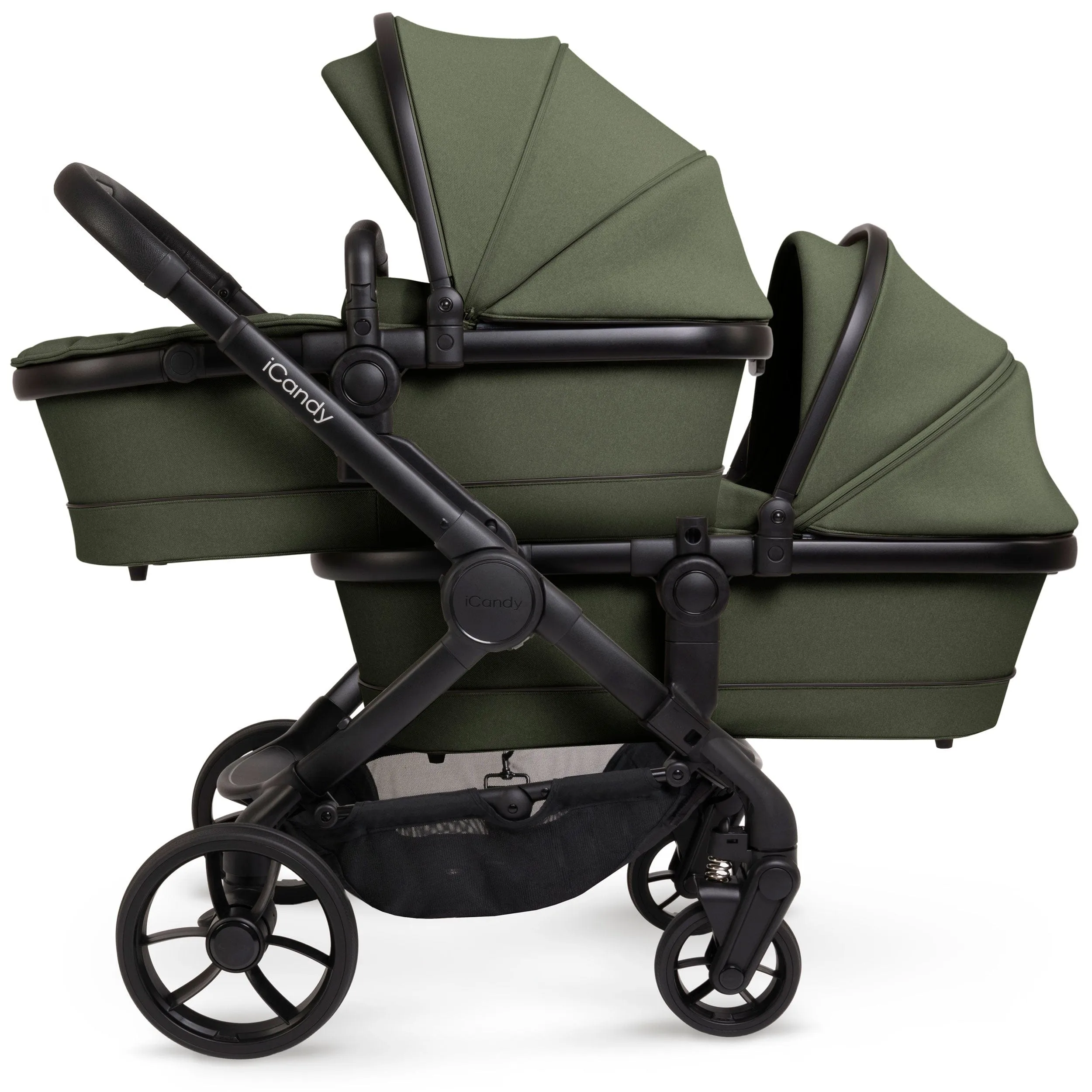 iCandy Peach 7 Twin Cybex Bundle in Ivy