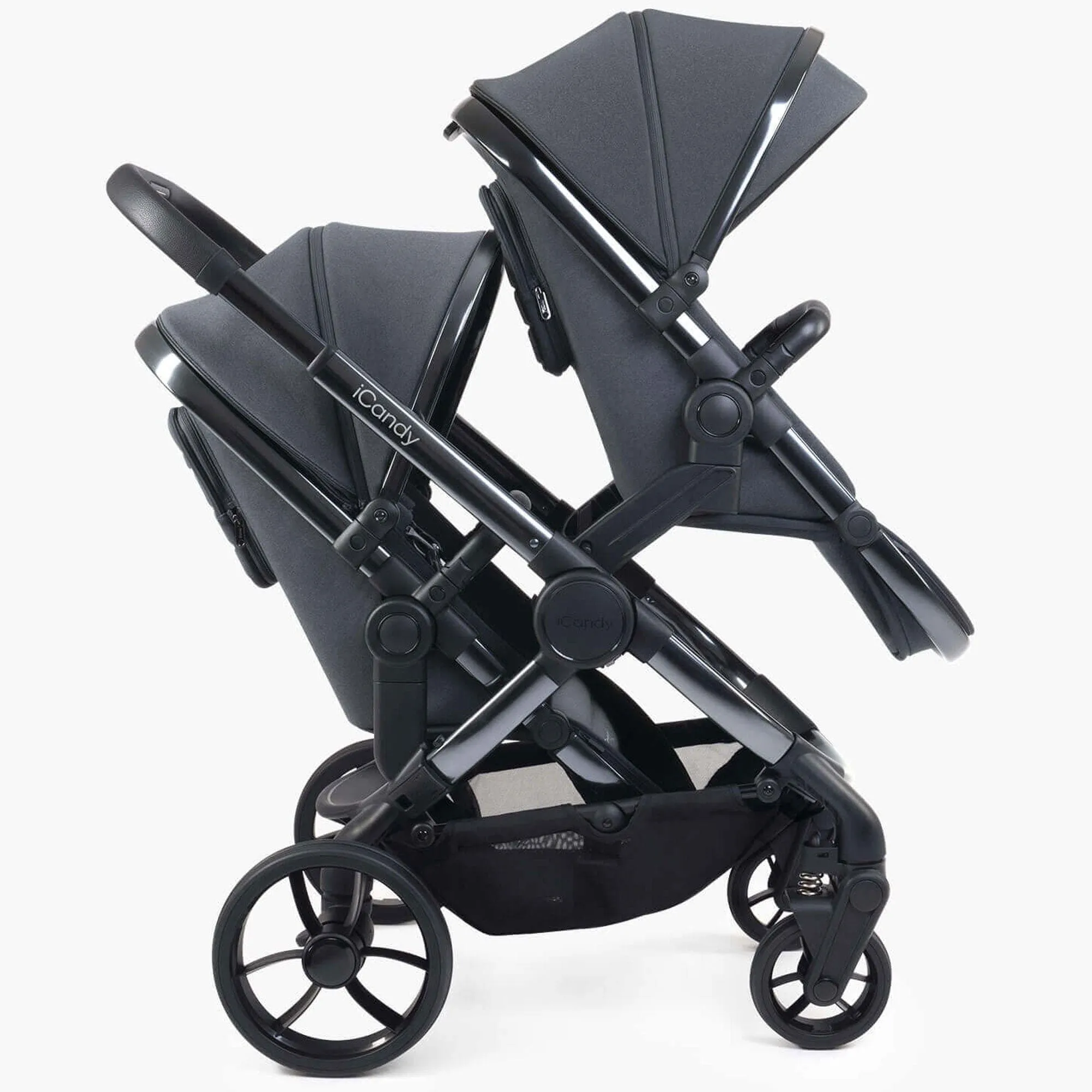 iCandy Peach 7 Twin Cybex Bundle in Truffle