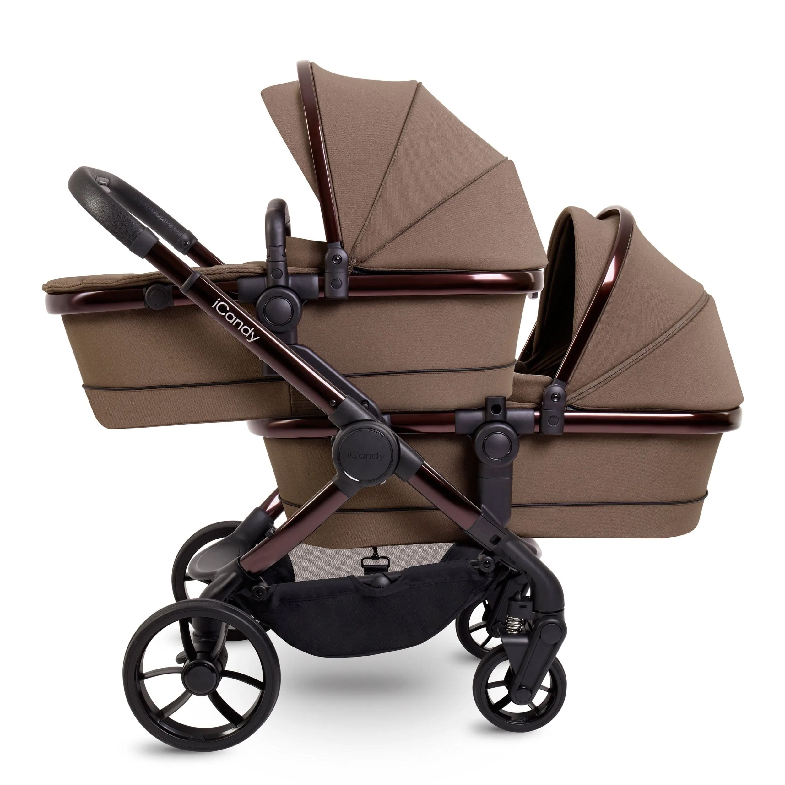 iCandy Peach 7 Twin Maxi-Cosi Bundle in Coco