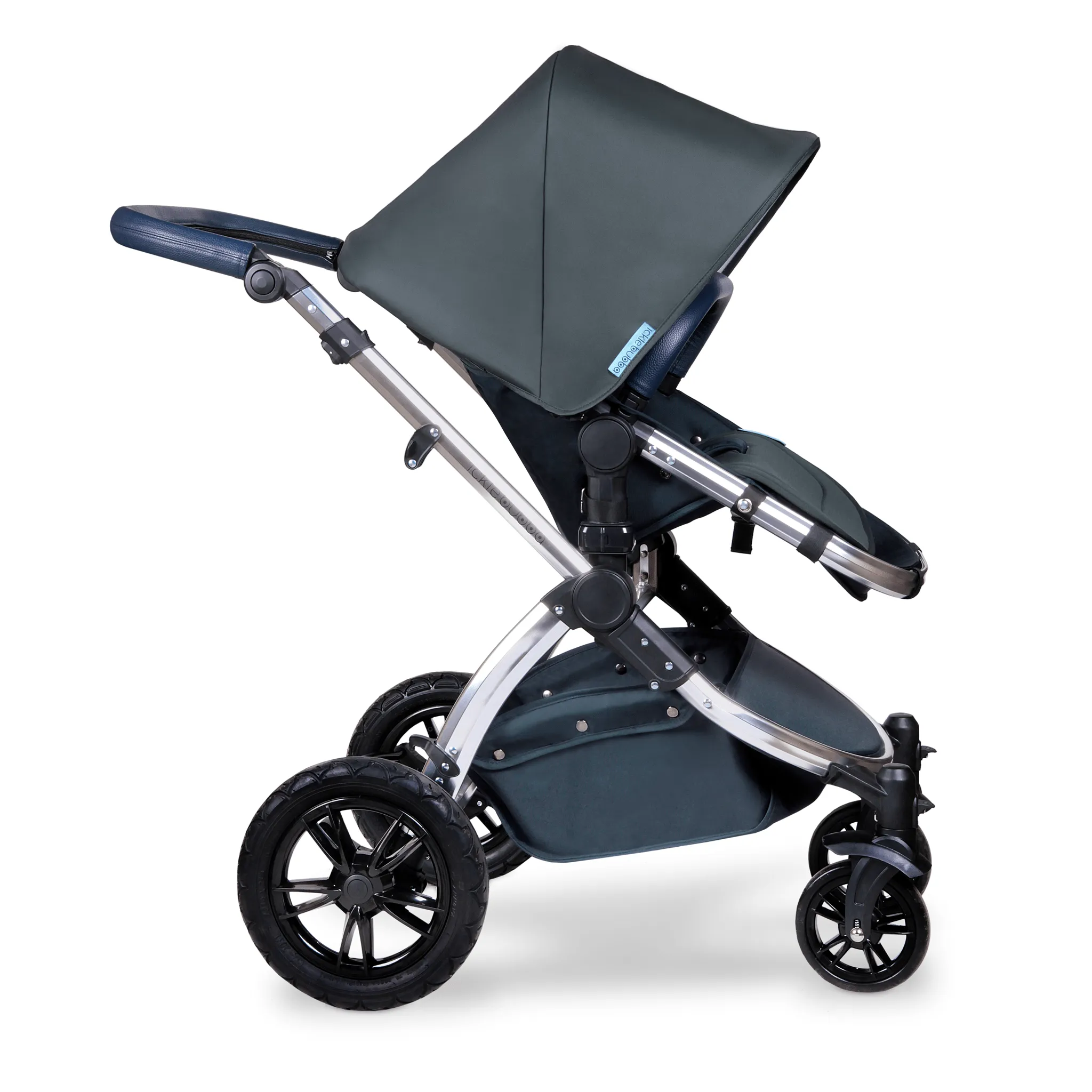 Ickle Bubba Stomp V4 2-in-1 Pushchair Chrome/Blueberry