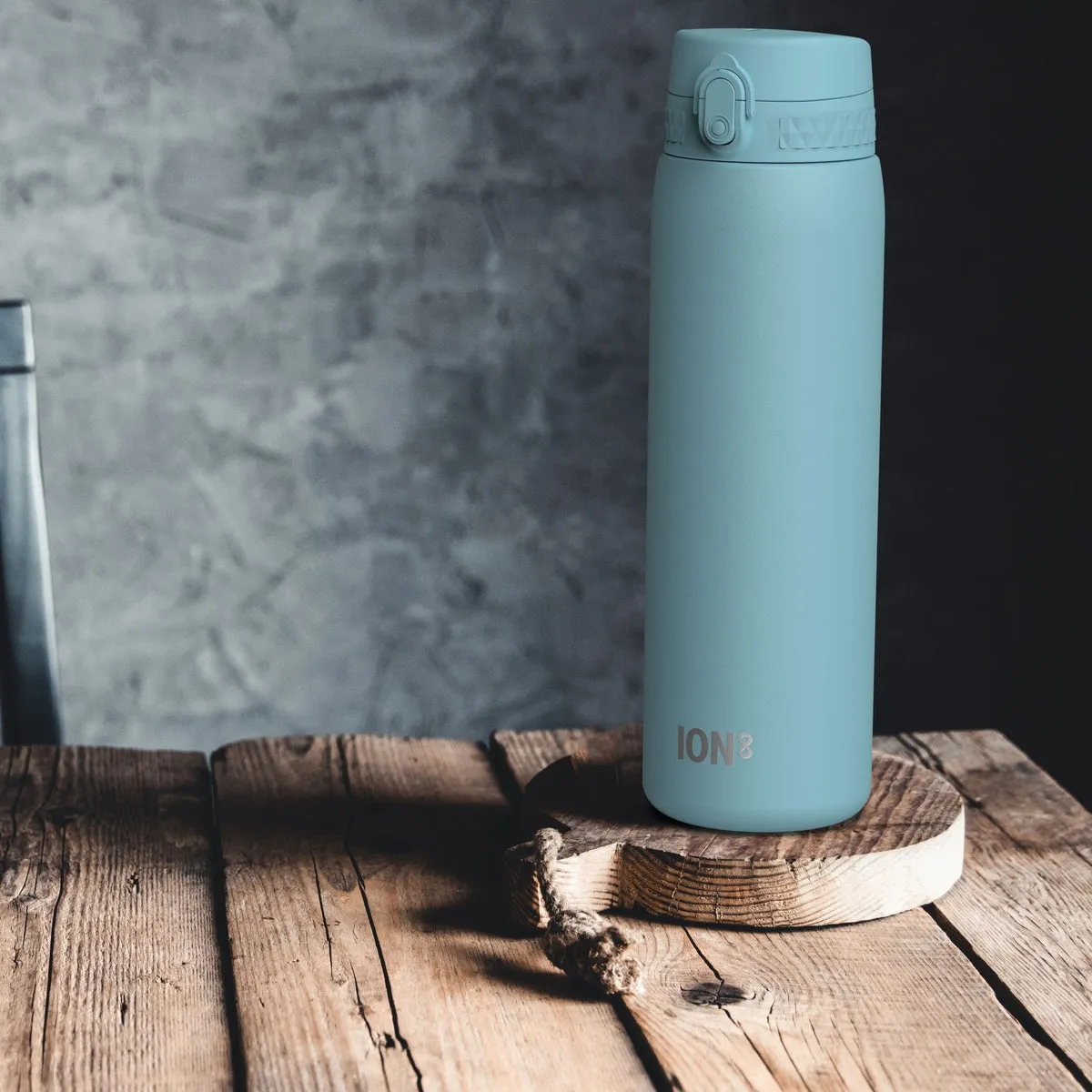 ION8 Leak Proof Water Bottle, Stainless Steel, 1200ML - Alaskan Blue
