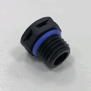 IP68 M12 x 1.5mm Black Vent 1000ml/min Oleophobic no nut