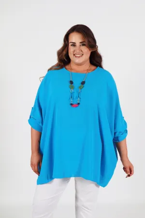 Jolene Blouse in Blue