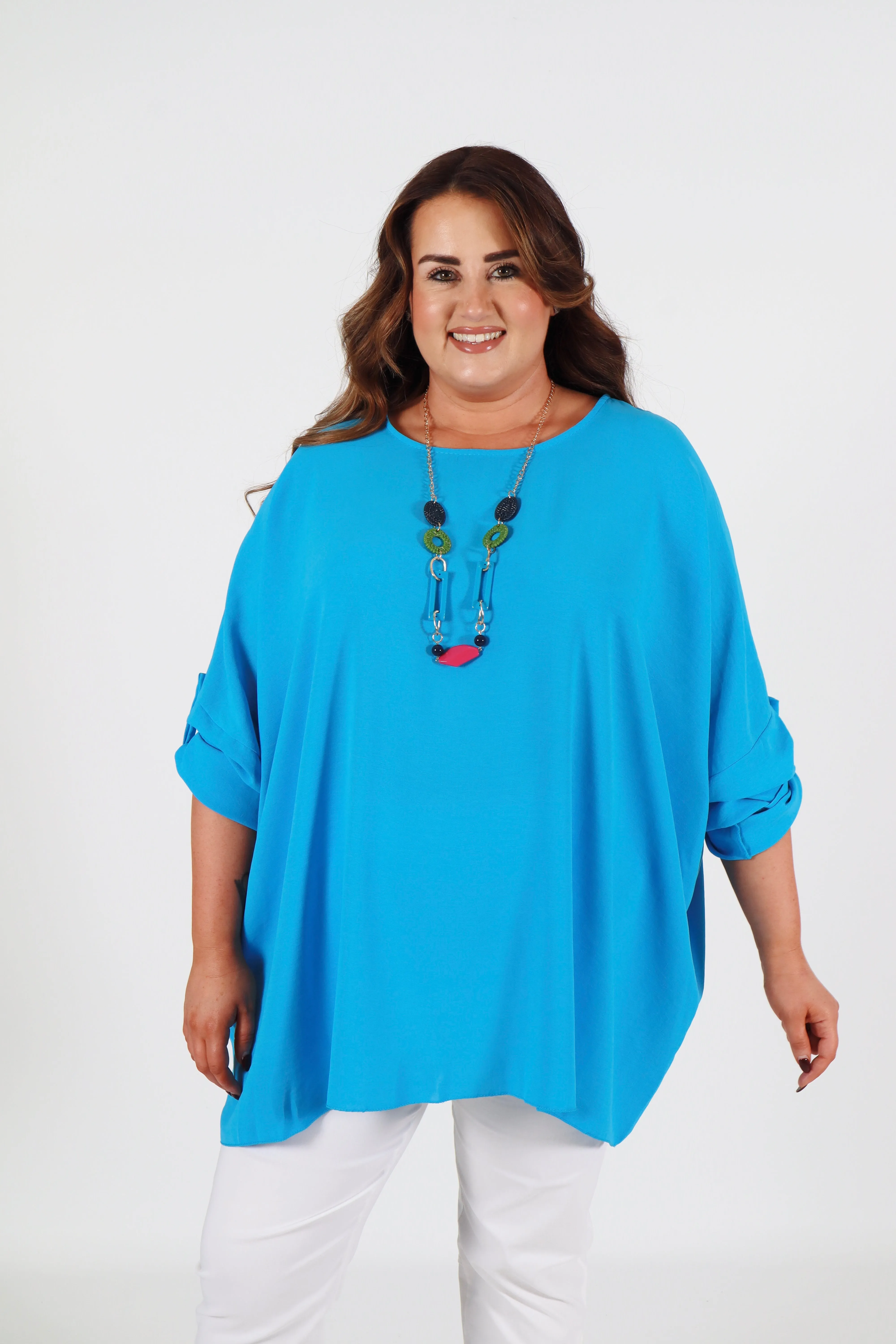 Jolene Blouse in Blue
