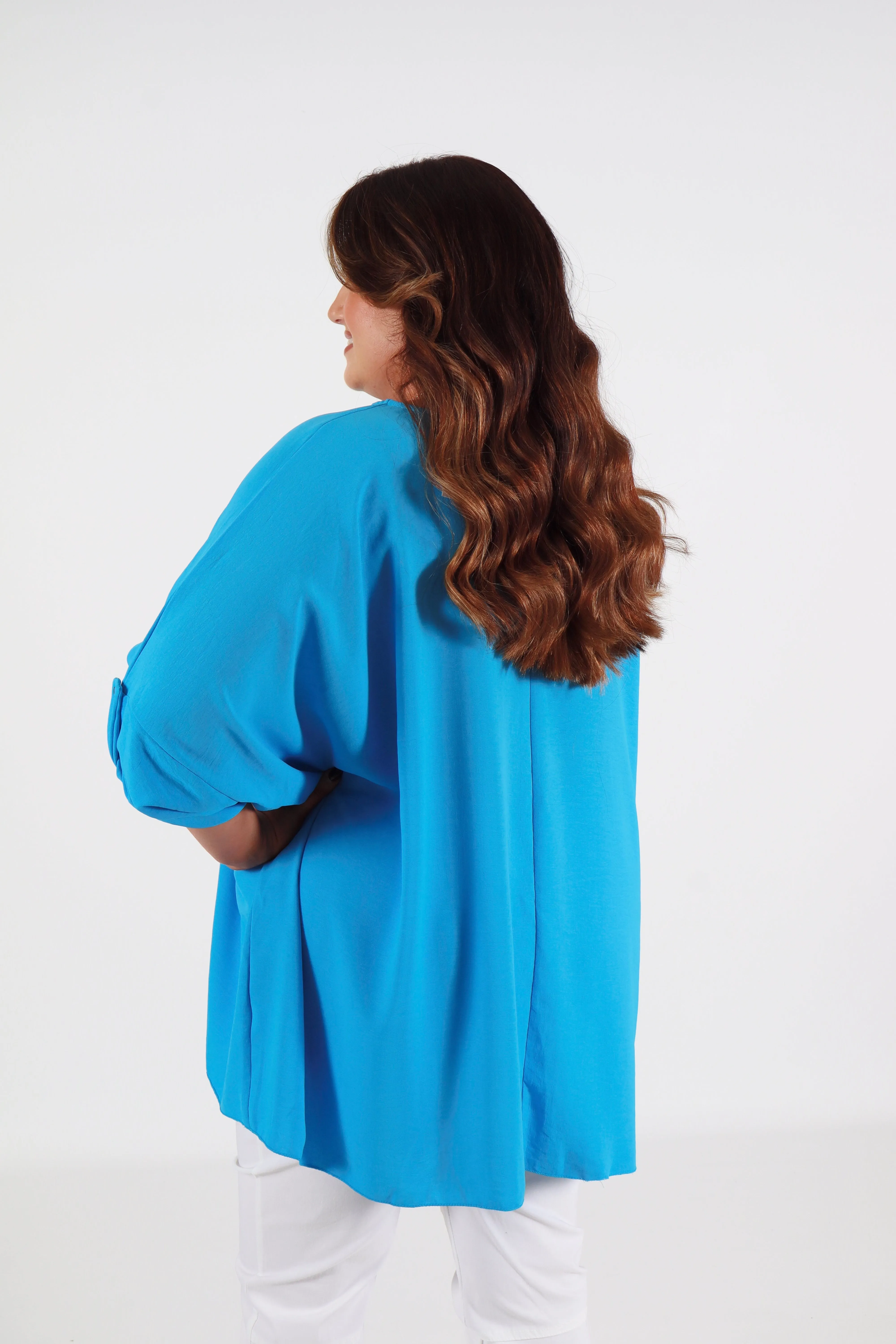 Jolene Blouse in Blue